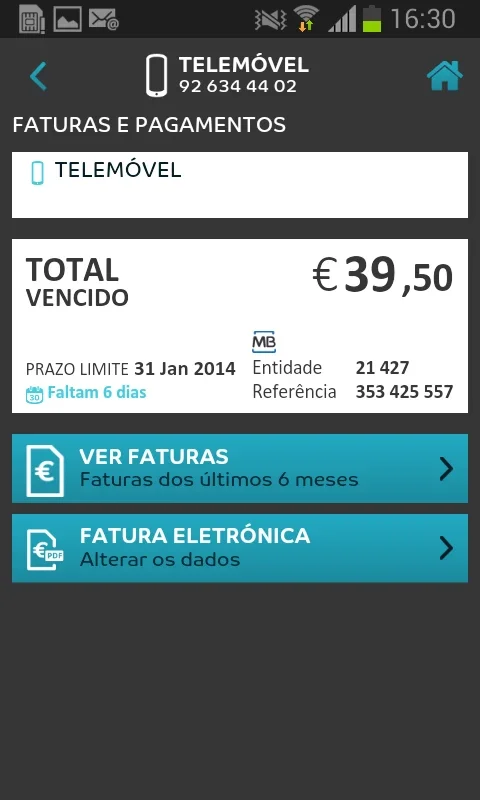 Área Cliente for Android - Streamline MEO Services