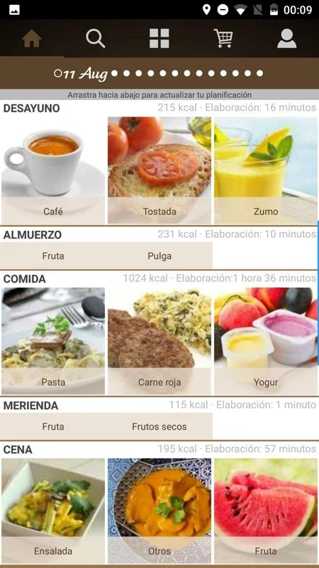 Planifood for Android: Customized Meal Planning