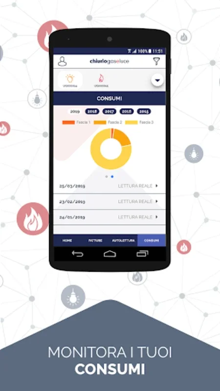 ChiurloAPP for Android - Simplify Utility Management