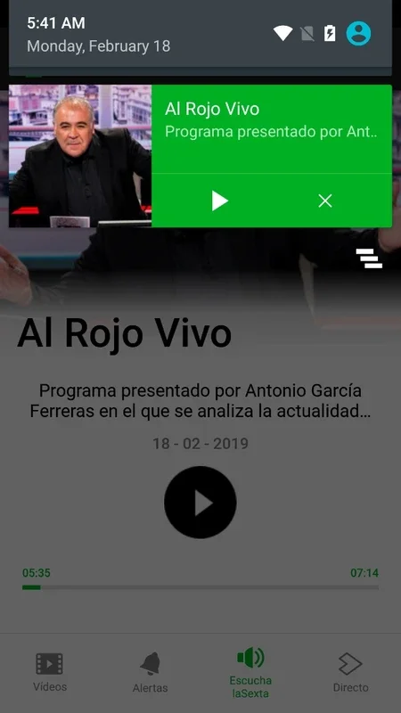 laSexta for Android - Stay Informed with News and Programs