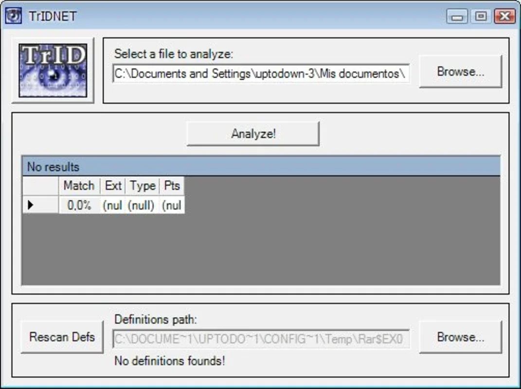 TrIDNet for Windows: Fast and Accurate File Format Identification