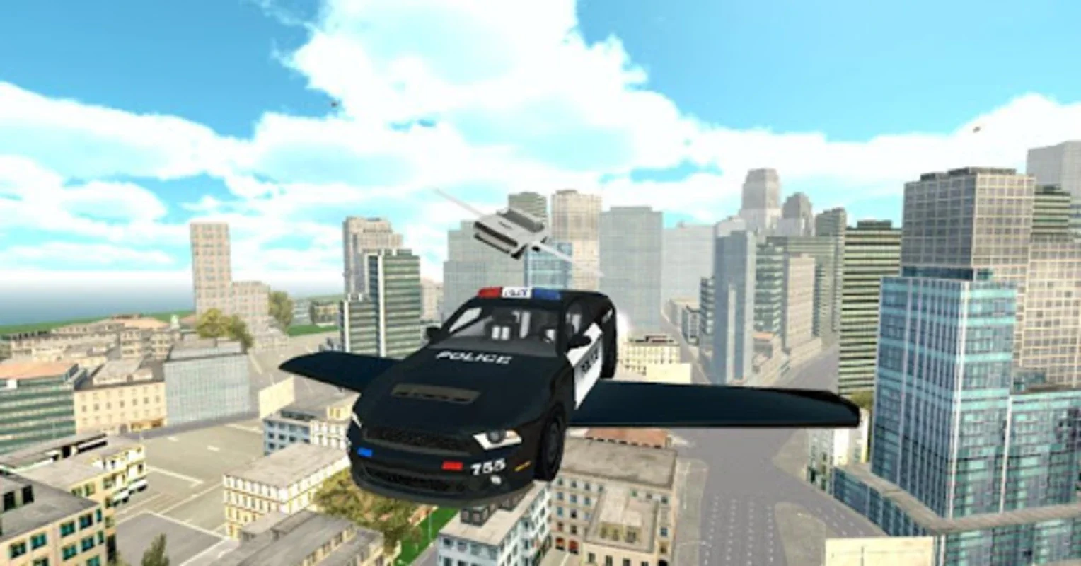 Flying Police Car Simulator for Android - Thrilling Experience