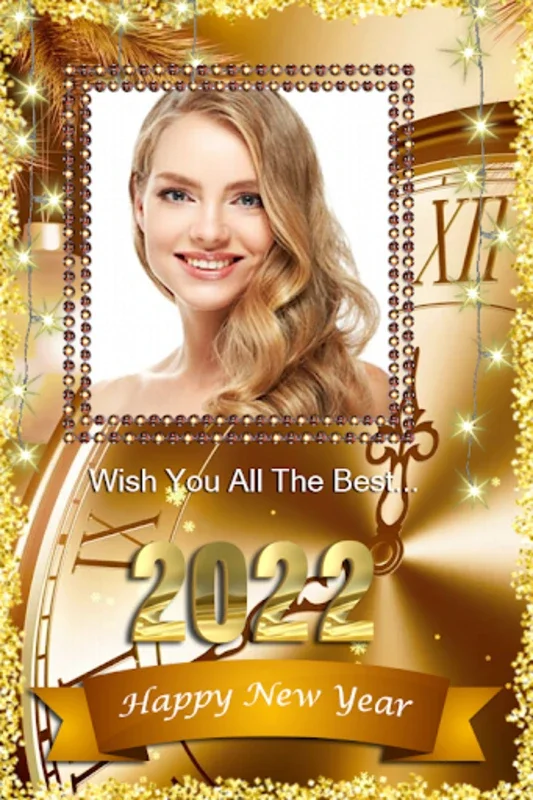 HappyNewYear Photo Frame2022 for Android - Personalized Greetings