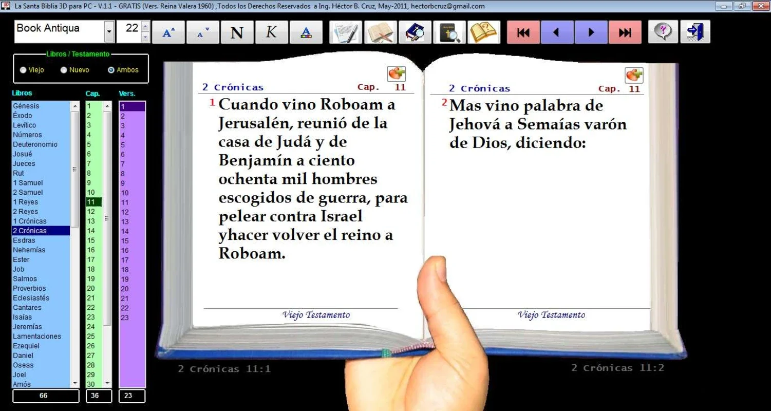 La Santa Biblia En 3D for Windows - Immersive Bible Experience