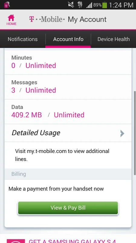 T-Mobile MyAccount for Android - Manage Your T-Mobile Account