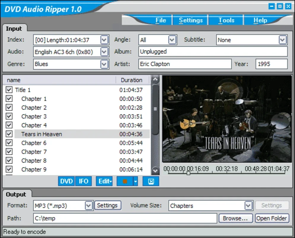 DVD Audio Ripper for Windows - Extract Audio Easily