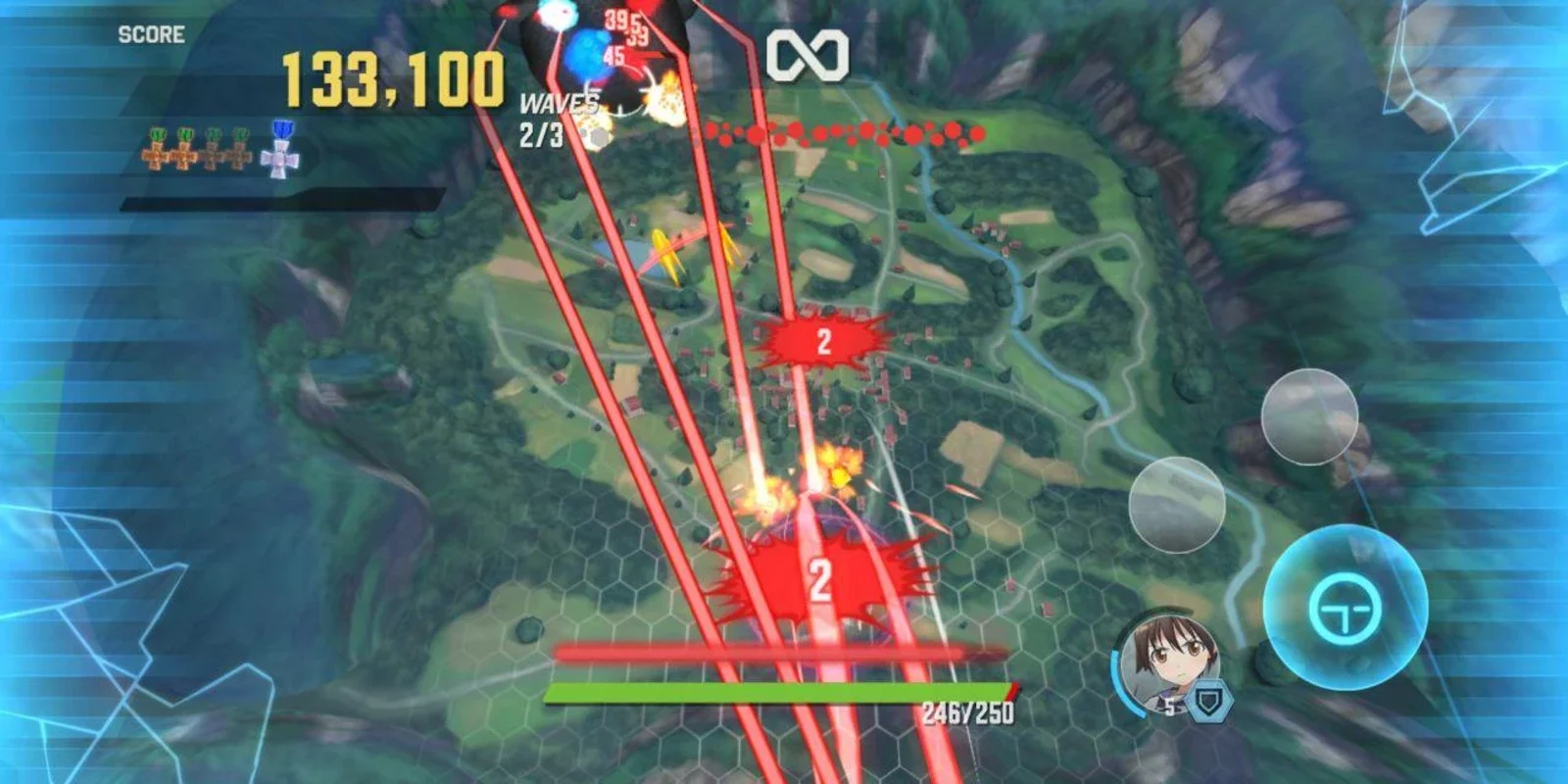 World Witches UNITED FRONT for Android - Engaging Sky Battles