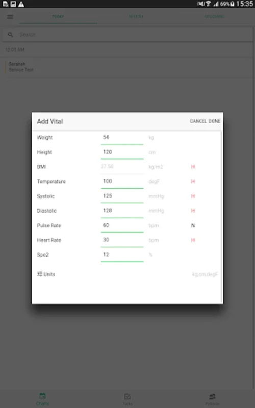 DocEngage Patient Chart for Android - Efficient Healthcare Management