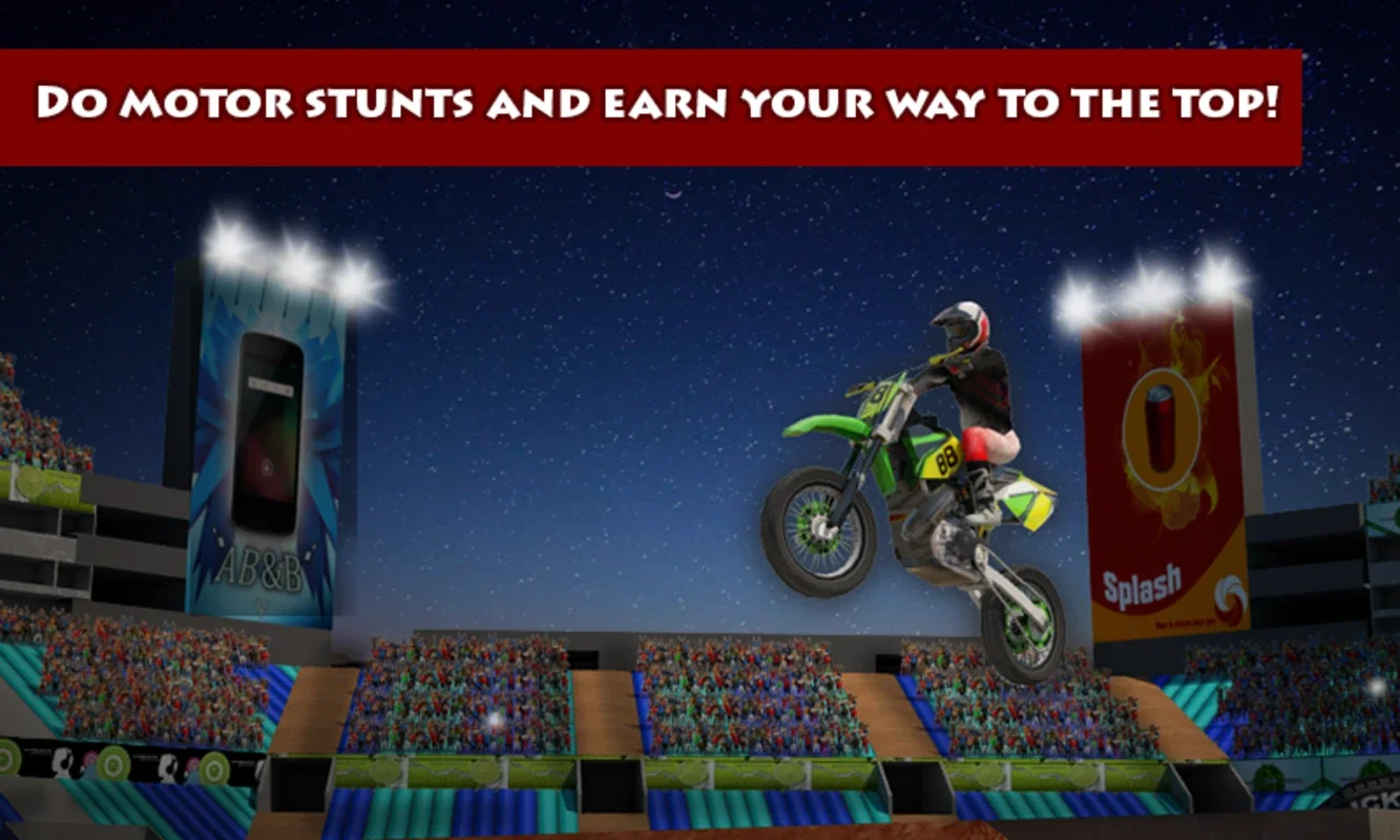 3d Motor Bike Stunt Mania for Android - Thrilling Stunt Races