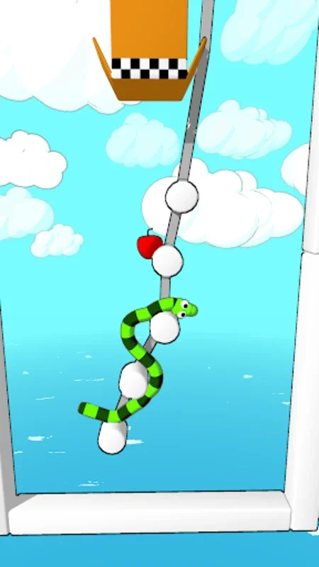 Wriggly Snake for Android - Navigate and Grow in a Strategic Maze