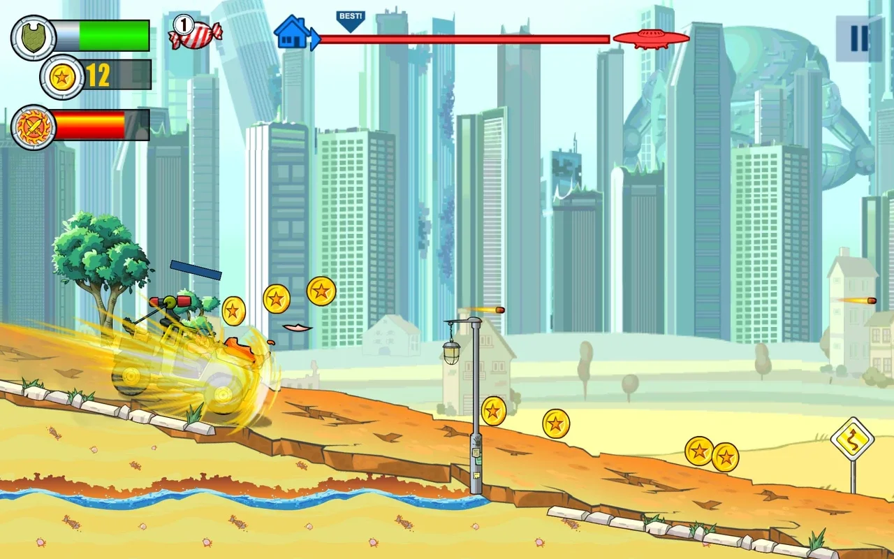 Mad Day for Android - A Fun Alien - Fighting Adventure