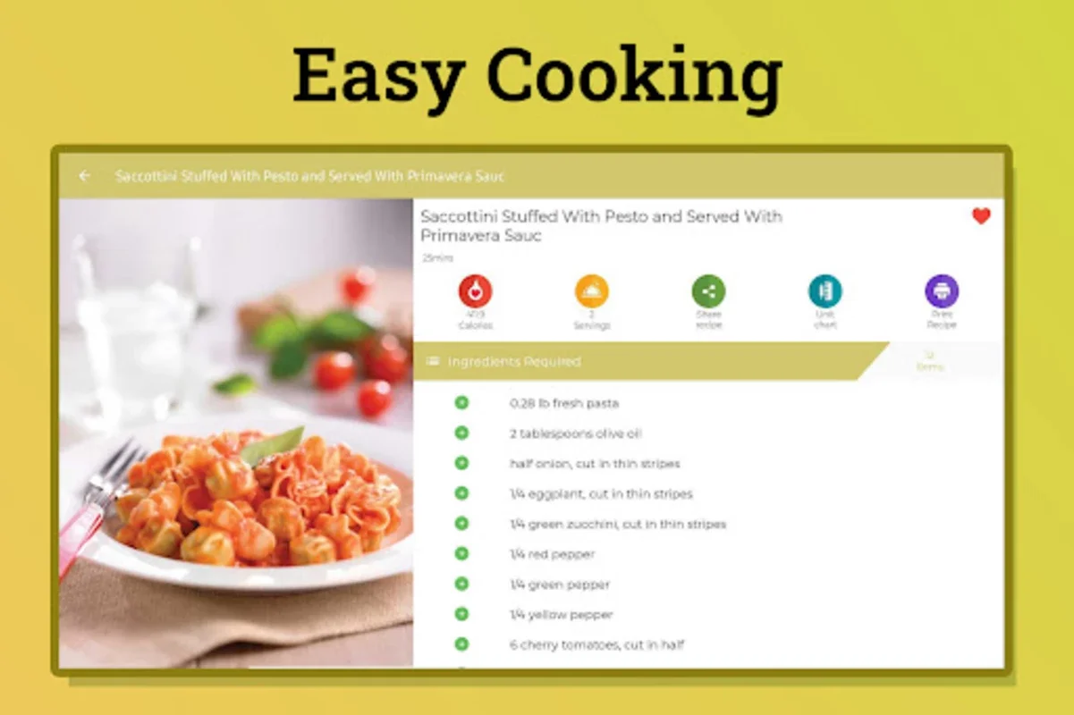 Pasta Recipes for Android: Global Dishes & Personalized Experience