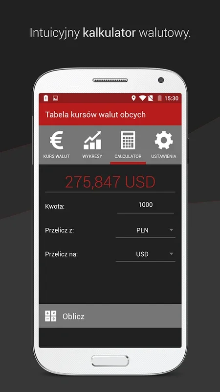 Kurs Walut for Android - Real-Time Currency Converter