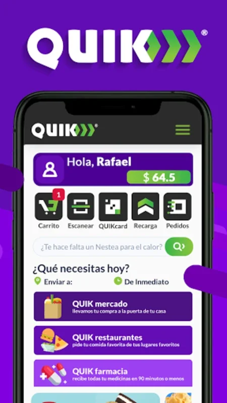 QUIK® for Android - Manage Purchases with Ease