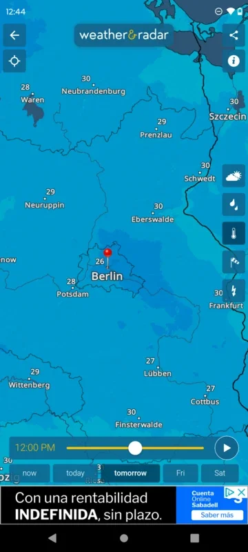 RegenRadar for Android - Get Accurate Weather Forecasts