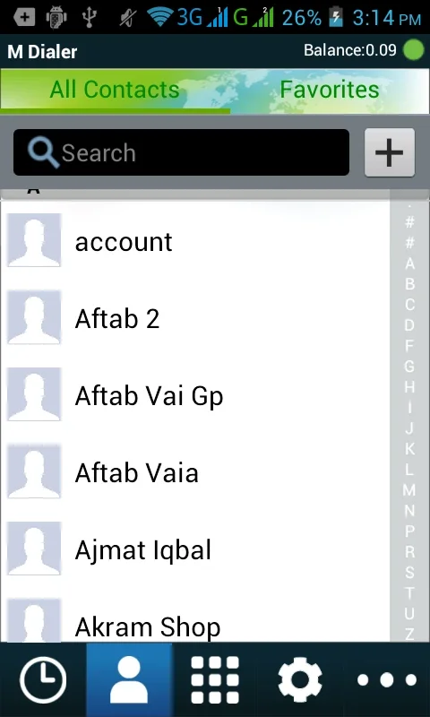 M Dialer for Android - Affordable International Calling