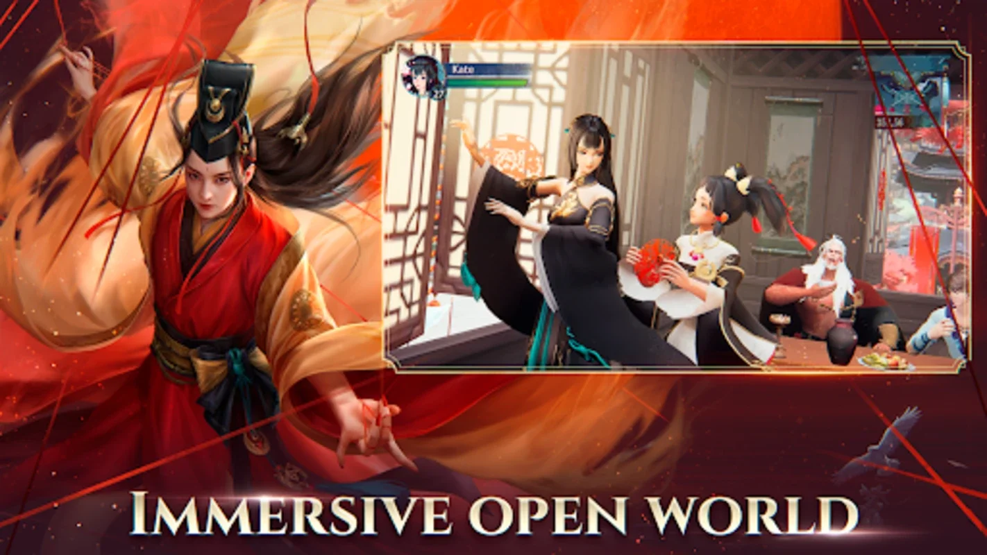 Wandering Swordius for Android - An Immersive Martial Arts MMORPG