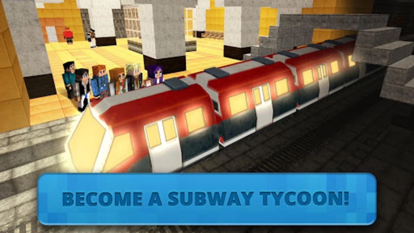 Subway Craft: Build & Ride for Android - Immersive Train Sim