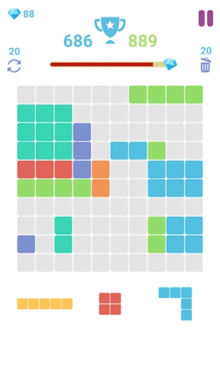 Block Puzzle Fill The Grid for Android - Strategic Puzzle Fun