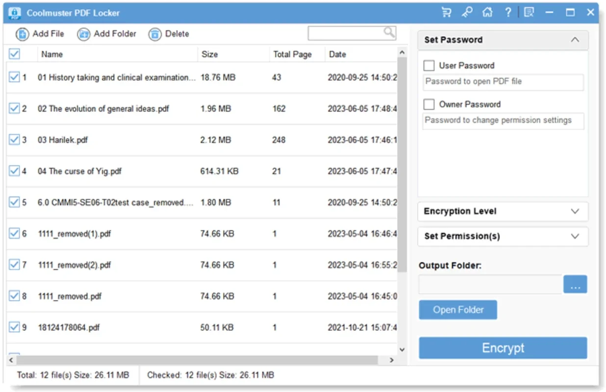 Coolmuster PDF Locker for Windows - Secure Your PDFs