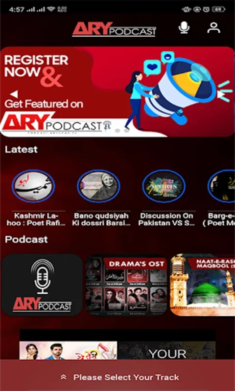 ARY Podcast for Android: Engaging Audio Experience