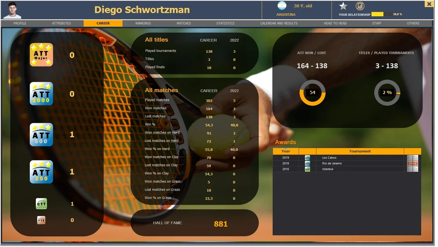 Absolute Tennis Manager for Windows - Streamline Your Tennis Management