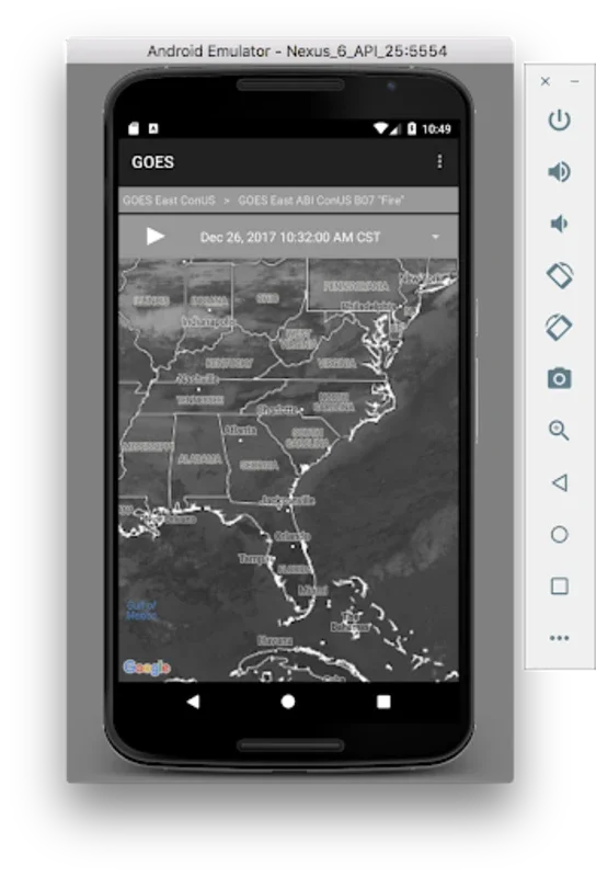 GOES for Android: Explore Space Science