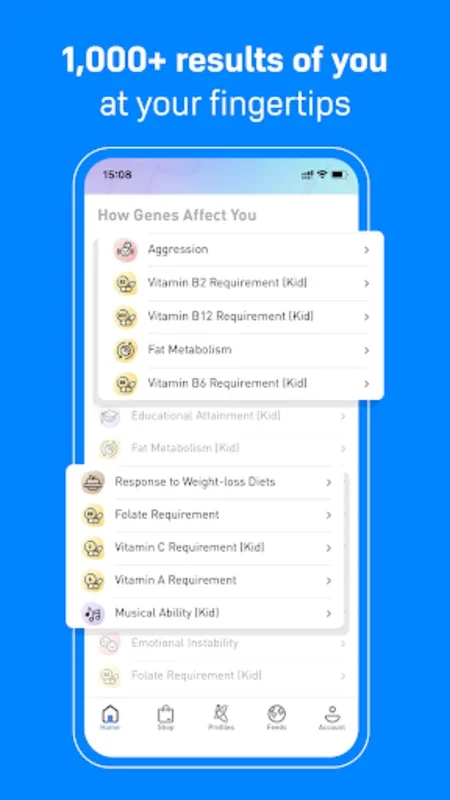 Genetica for Android - Unlock Personalized Health Insights