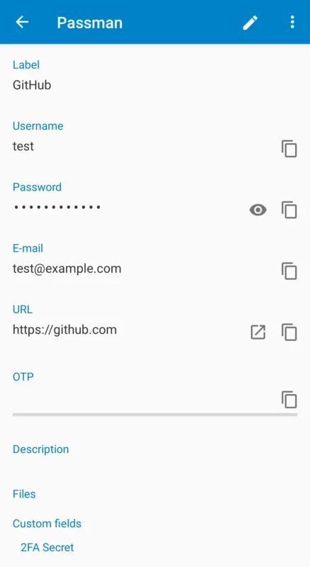 Passman for Android: Secure Password Management