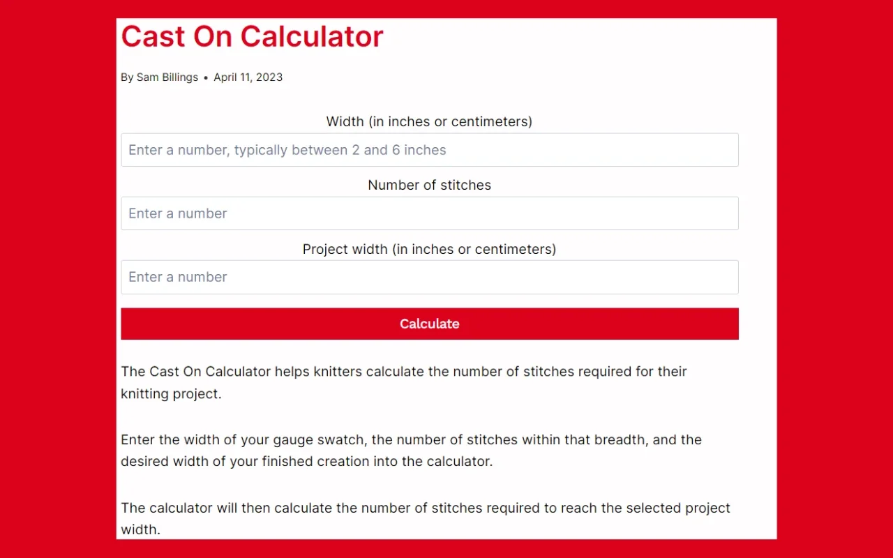 Quilt Calculators for Android: Streamline Your Quilting