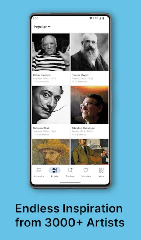 Artier for Android: Explore Global Art and Culture