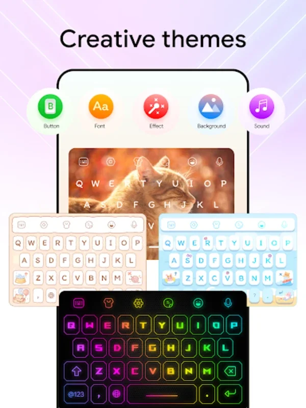 Neon Led Keyboard: Emoji, Font for Android - Download the APK from AppHuts