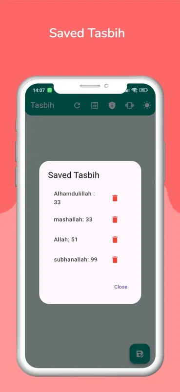 Daily Tasbih Counter for Android - Organize Your Prayers