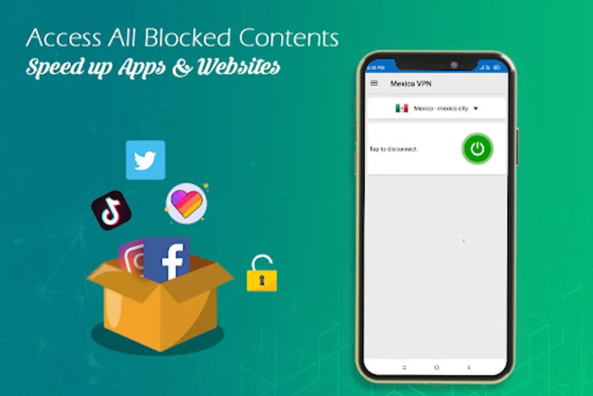 Mexico VPN for Android - Secure Online Experience