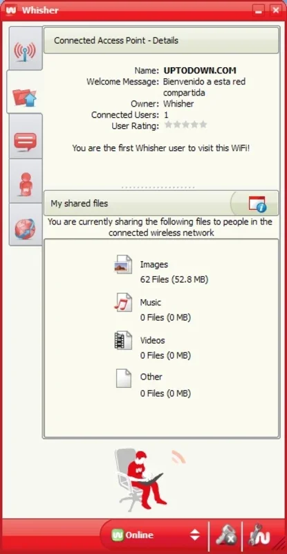 Whisher for Windows - Create WiFi Hotspots Easily