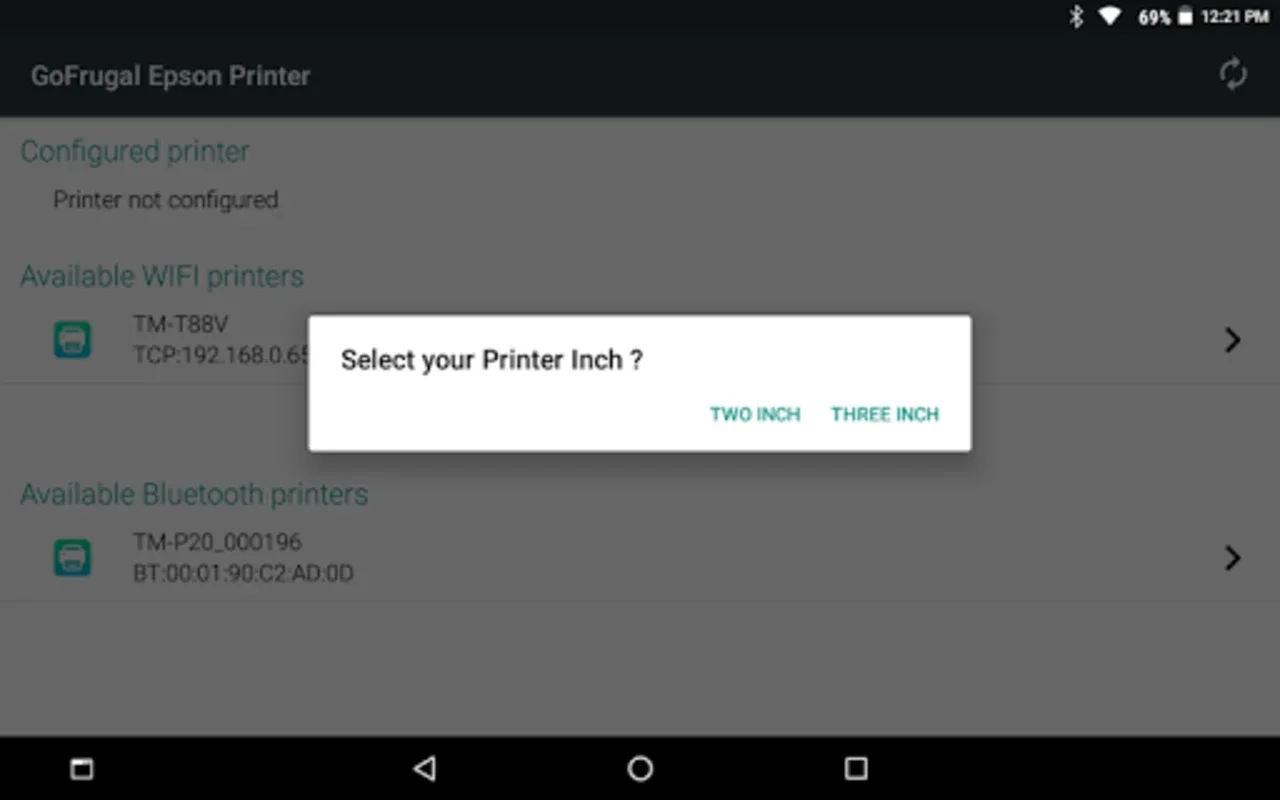 GoFrugal Epson Printer for Android - Simplify Your Printing