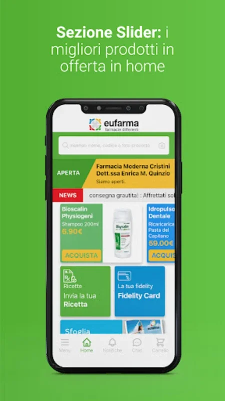 Eufarma for Android - Seamless Pharmacy Shopping on Your Device