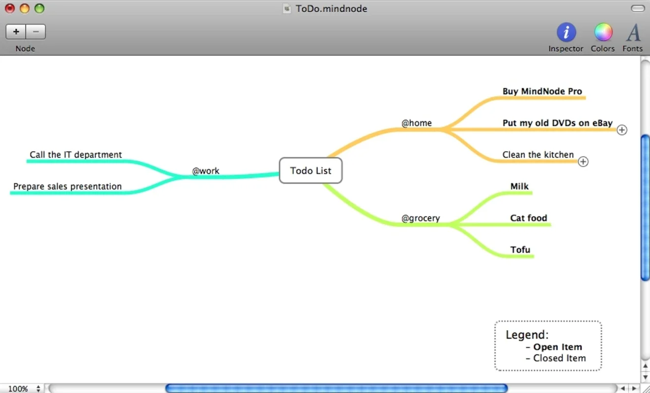 MindNode for Mac - Create and Export Mind Maps