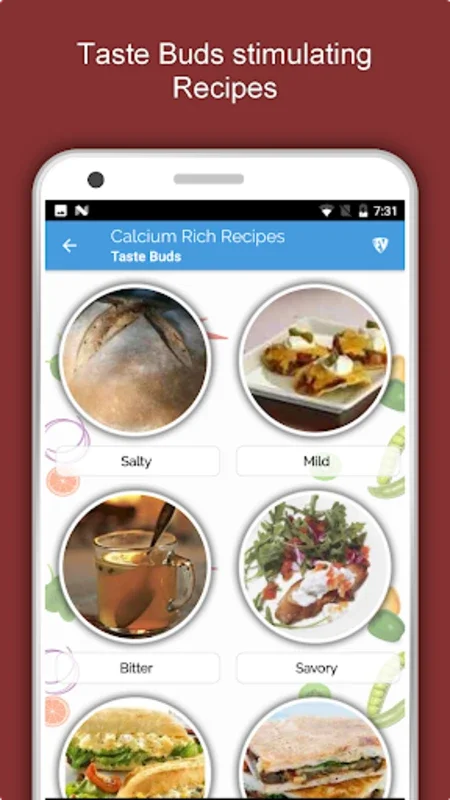 Calcium Rich for Android - Discover Bone-Strengthening Recipes