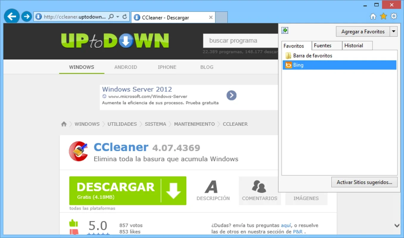 Internet Explorer 11 (Windows 7) - Fast and Secure Browsing for Windows