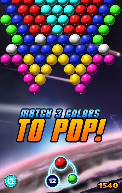 Bubble Shooter Galaxy for Android - Engaging Gaming Experience