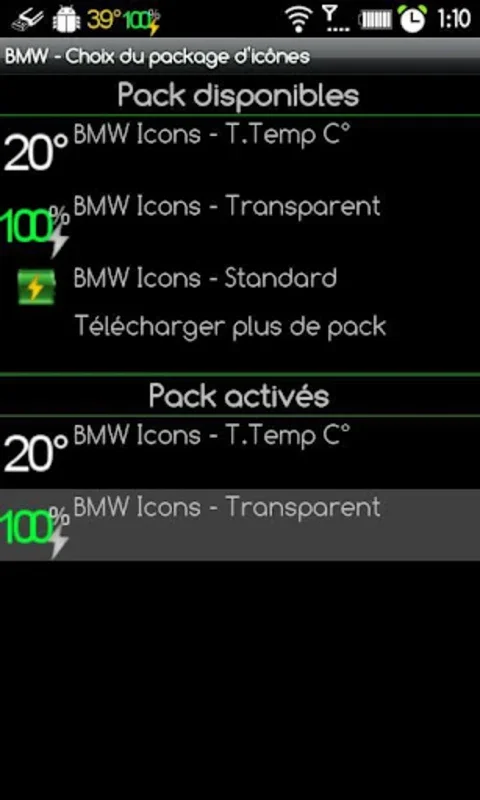 3C Icons - Battery % for Android: Monitor Battery Life