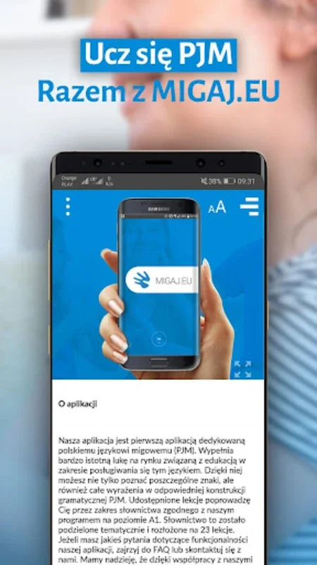 SIGN WITH US: PJM for Android - Learn Polish Sign Language