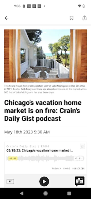 Crain's Chicago Business for Android - Comprehensive Business Insights