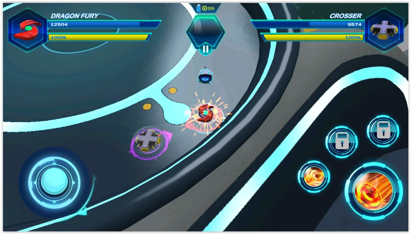 Gyro Buster for Android - Engaging Beyblade-Style Battles