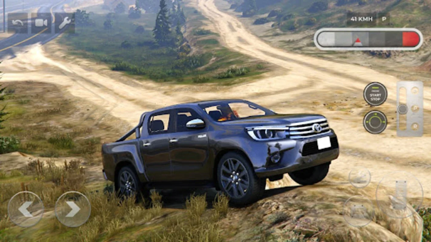 Hilux 4x4 Mountain Ride for Android - Realistic Driving Experience