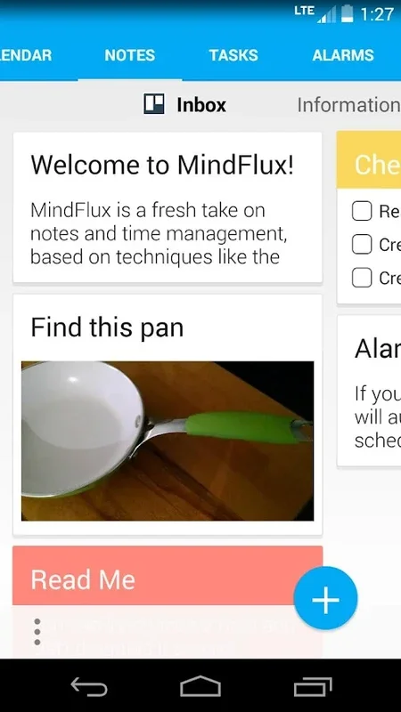 MindFlux for Android: Efficient Notes and Time Management