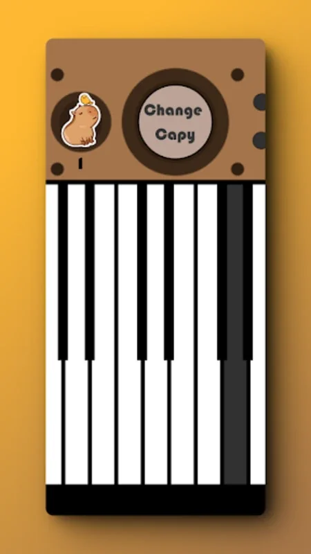 Capybara Piano for Android - Unique Musical Experience