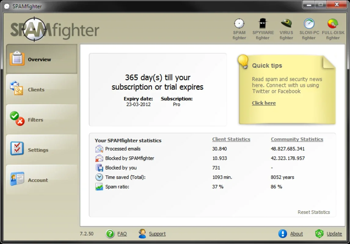 SPAMfighter for Windows: Keep Your Inbox Spam-Free