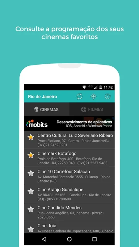 Cine Mobits for Android: Streamline Your Movie Planning